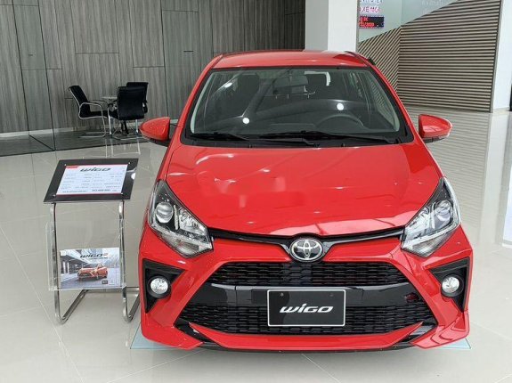 Bán ô tô Toyota Wigo sản xuất 2021, màu đỏ