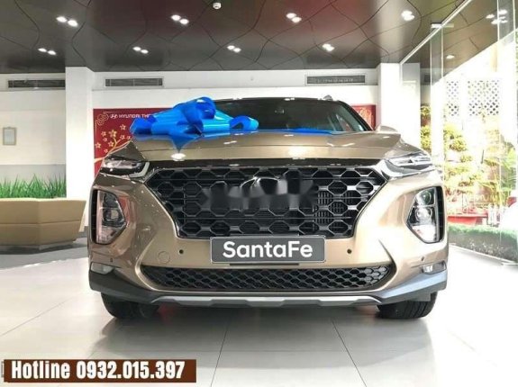 Bán ô tô Hyundai Santa Fe năm 2020, màu nâu, xe nhập