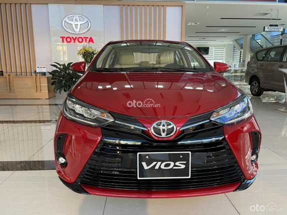 Toyota Vios 2021 T8 rẻ nhất Hải Phòng giảm 100% phí trước bạ + tặng tiền mặt