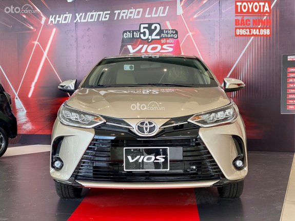 [Toyota Bắc Ninh] Toyota Vios new 2021, hỗ trợ ngay 50% thuế trước bạ và gói khuyến mại lên đến 60tr