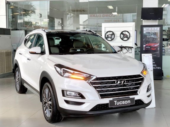 Bán Hyundai Tucson 2021, màu trắng, nhập khẩu nguyên chiếc, giá tốt