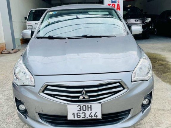 Bán Mitsubishi Attrage năm sản xuất 2018, màu bạc, xe nhập, 350tr