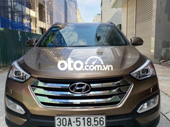 Cần bán lại xe Hyundai Santa Fe sản xuất năm 2014, màu nâu, giá chỉ 660 triệu