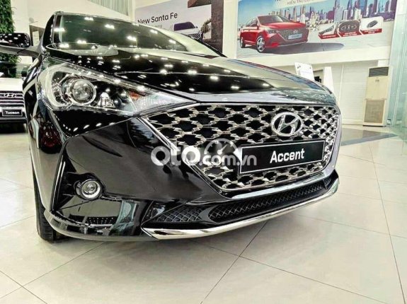 Bán xe Hyundai Accent 2021, màu đen, xe nhập 