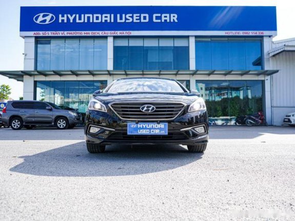 Bán ô tô Hyundai Sonata 2.0AT đời 2015, màu đen, nhập khẩu nguyên chiếc, giá chỉ 610 triệu