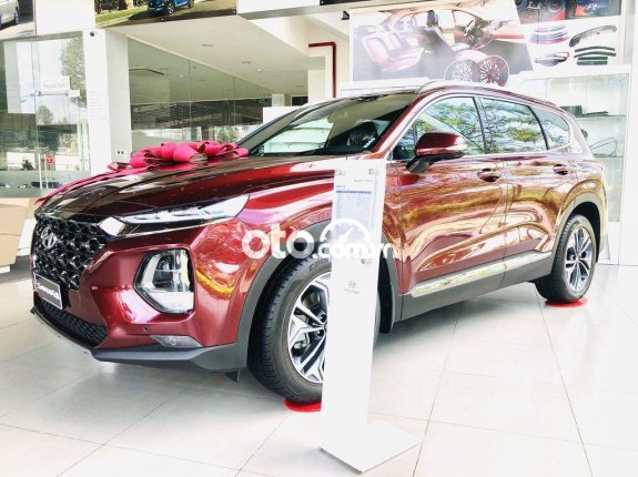 Bán Hyundai Santa Fe sản xuất 2021, màu đỏ