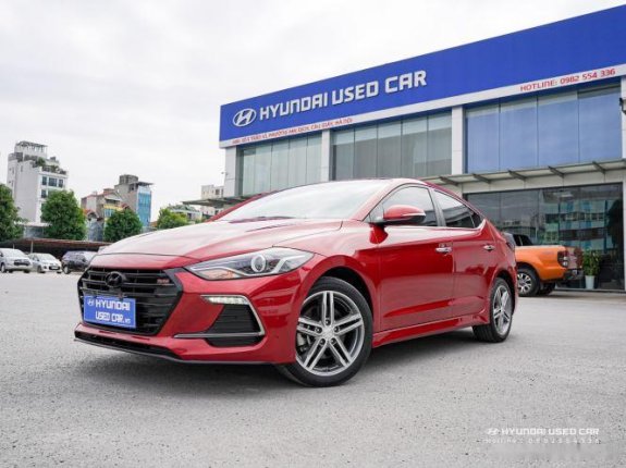 Cần bán lại xe Hyundai Elantra Sport 1.6 Turbo năm 2018, màu đỏ, 589tr