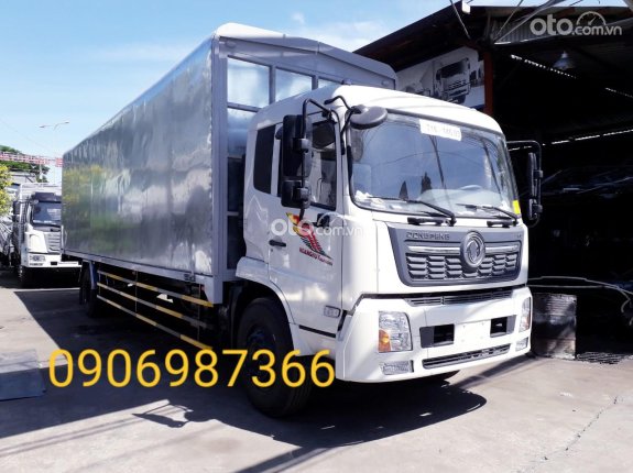 Xe tải Dongfeng 8 tấn nhập khẩu B180 thùng kín cánh dơi nhận xe chỉ với 300 triệu