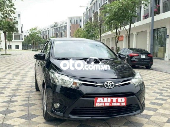 Bán Toyota Vios 1.5E 2018, màu đen số sàn
