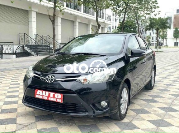 Bán Toyota Vios 1.5E 2018, màu đen số sàn