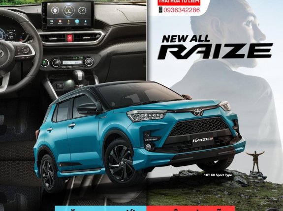 Toyota Raize siêu phẩm hoàn toàn mới. Đặt xe hôm nay, nhận ngay ưu đãi!