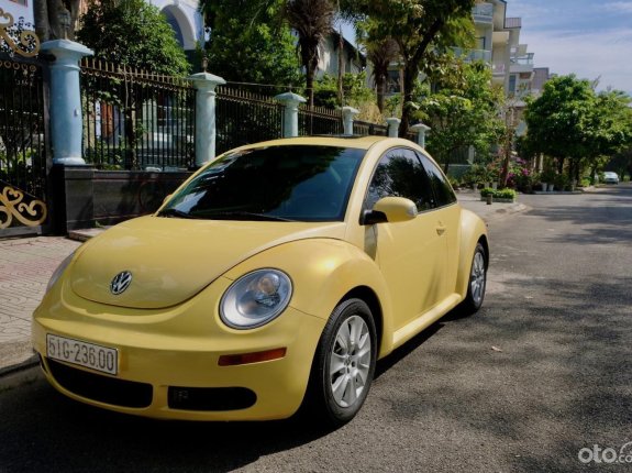 Bán Volkswagen Beetle bản full máy 2.5 năm 2007 nội thất đen zin nguyên bản