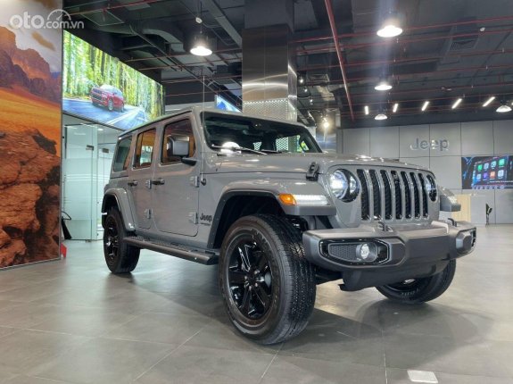 Jeep Wrangler Altitude màu Sting Grey siêu đẹp - Ưu đãi tốt trong tháng, xe sẵn giao ngay