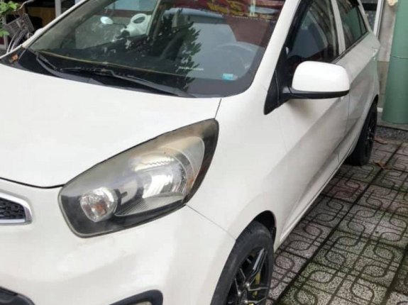Cần bán lại xe Kia Morning 2015, màu trắng  