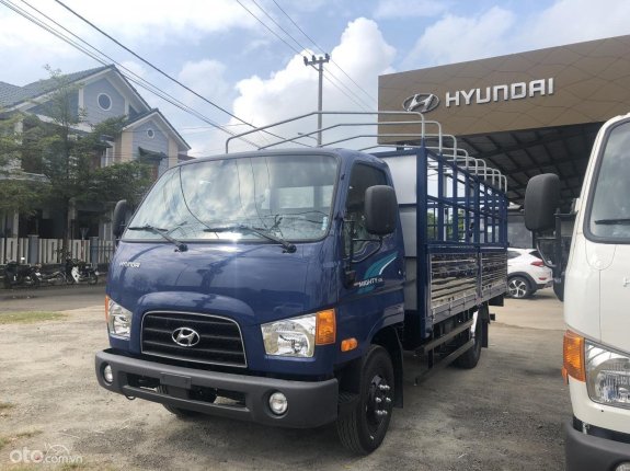 Hyundai New Mighty 75S, tháng 7 giảm đến 15 triệu đồng, trả trước 205 triệu nhận xe, giao ngay