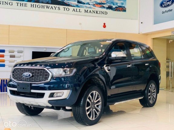 [Ford Sài Gòn]Ford Everest Titanium 2021, sẵn xe, lãi suất cố định