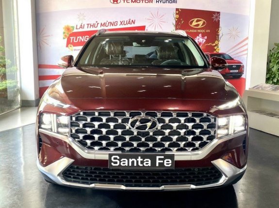 Bán Hyundai Santa Fe AT - giá tốt nhất miền Nam - Hỗ trợ ngân hàng 85% giá trị xe, giảm 50% thuế TB