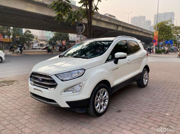 Cần bán Ford EcoSport AT sản xuất 2019, màu trắng