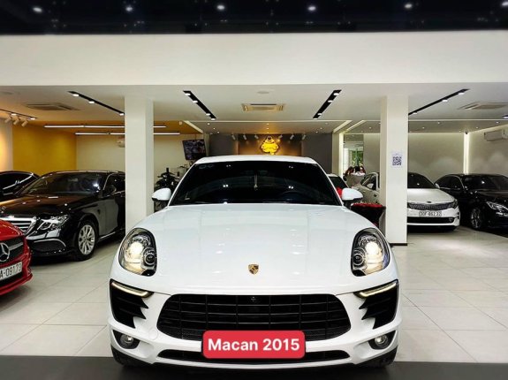 Cần bán lại xe Porsche Macan năm sản xuất 2015, màu trắng, xe nhập