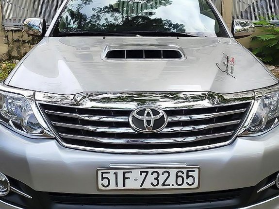 Bán ô tô Toyota Fortuner năm 2016, màu bạc, giá 643tr