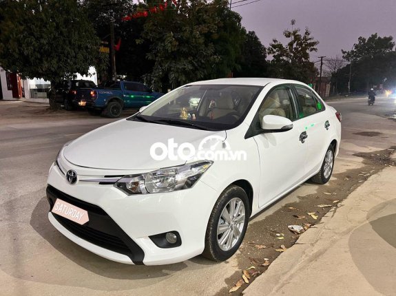 Cần bán xe Toyota Vios 1.5E MT sản xuất 2018, màu trắng giá cạnh tranh