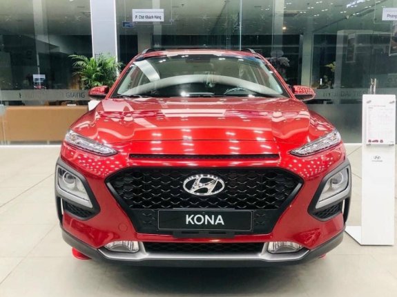[Sẵn xe] Hyundai Kona 2021 bản đặc biệt, màu đỏ - Giảm thẳng 33tr - Hỗ trợ 50% thuế trước bạ