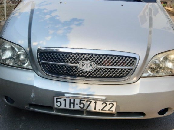 Bán xe Kia Carnival GS 2.5 MT sản xuất 2007, màu bạc, giá chỉ 185 triệu