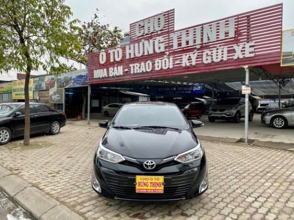 Cần bán xe Toyota Vios 1.5G AT năm 2019, màu đen số tự động