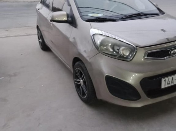 Bán ô tô Kia Morning 1.1MT sản xuất năm 2014, màu xám