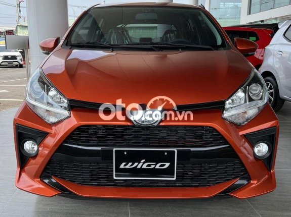 Bán Toyota Wigo 1.2 G AT năm 2022, màu nâu, nhập khẩu nguyên chiếc, giá tốt