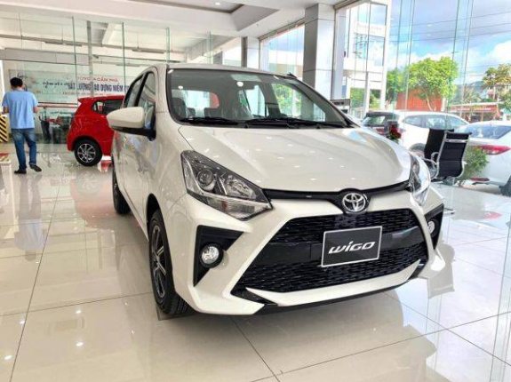 Bán ô tô Toyota Wigo năm sản xuất 2022, màu trắng