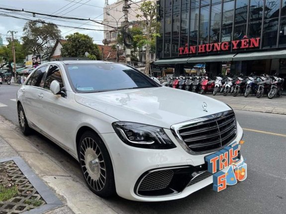 Xe Mercedes-Benz S450L Luxury sản xuất 2019, màu trắng, xe lướt