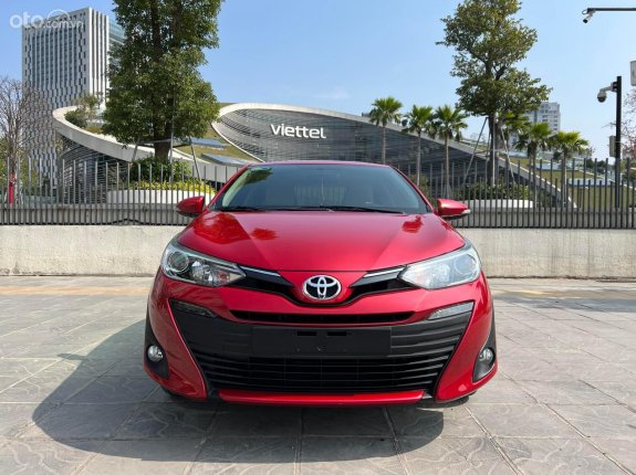 Xe Toyota Vios G sản xuất năm 2019, màu đỏ, giá tốt