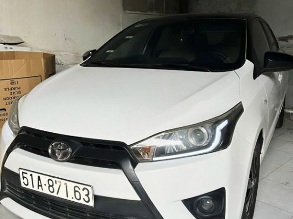 Xe Toyota Yaris 1.3G năm 2014, màu trắng, xe nhập chính chủ, giá 380tr