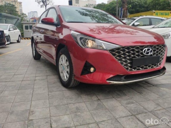 Bán xe Hyundai Accent 1.4 ATH sản xuất năm 2022, màu đỏ, giá chỉ 499 triệu
