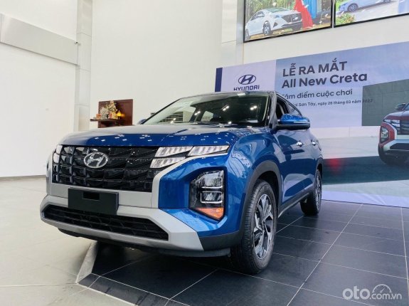Hyundai Creta 1.5L Tiêu chuẩn 2022 - Hyundai 3S - Hỗ trợ trả góp, nợ xấu, thủ tục nhanh - Hỗ trợ đăng ký - Giao xe tận nhà