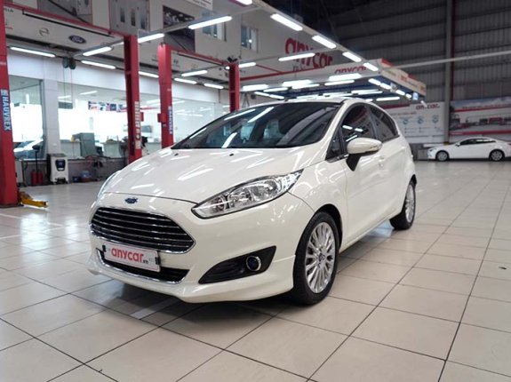 Ford Fiesta Titanium 1.0 AT EcoBoost 2014 - Màu trắng giá hữu nghị
