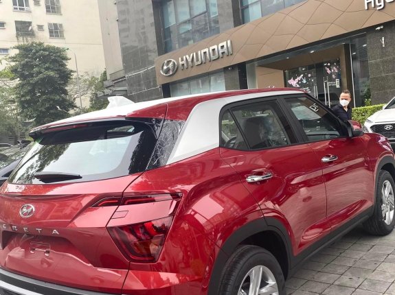 Hyundai Creta 1.5L Tiêu chuẩn 2022 - Màu đỏ, nhập khẩu nguyên chiếc giá hữu nghị