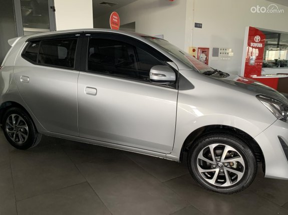 Toyota Wigo 1.2E MT 2019 - Xe màu bạc, biển tỉnh
