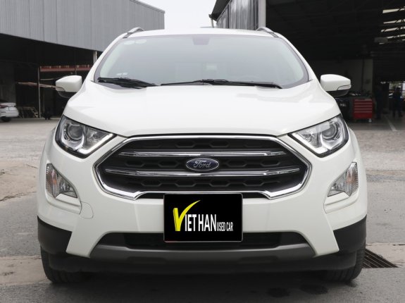 Ford EcoSport Titanium 1.0L AT 2020 - Xe màu trắng, giá chỉ 598 triệu