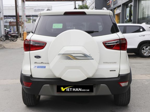 Ford EcoSport Titanium 1.0L AT 2020 - Xe màu trắng, giá chỉ 598 triệu
