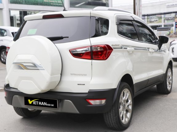 Ford EcoSport Titanium 1.0L AT 2020 - Xe màu trắng, giá chỉ 598 triệu