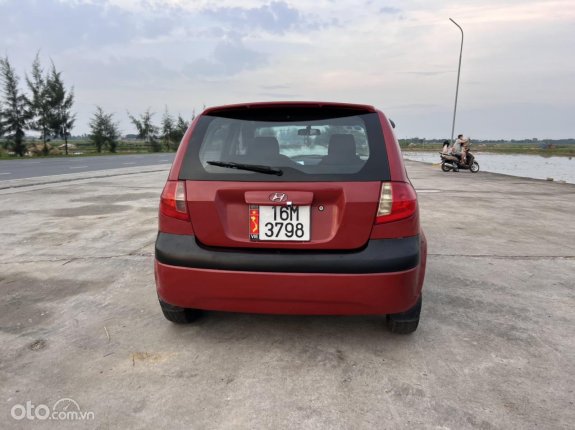 Hyundai Getz 2009 - Tư nhân 1 chủ, xe màu đỏ, giá 159tr