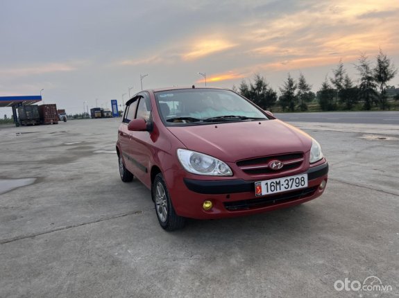 Hyundai Getz 2009 - Tư nhân 1 chủ, xe màu đỏ, giá 159tr