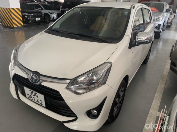 Toyota Wigo 1.2 G MT 2019 - Màu trắng, biển HN 1 chủ từ đầu