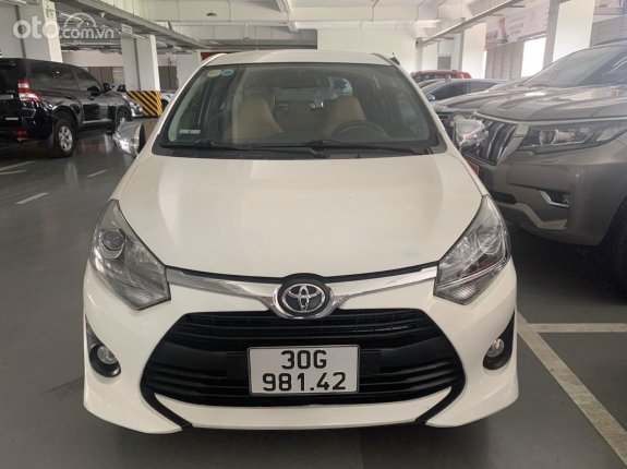 Toyota Wigo 1.2 G MT 2019 - Màu trắng, biển HN 1 chủ từ đầu