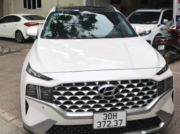 Hyundai Santa Fe 2.2 Dầu Cao cấp 2021 - Tên tư nhân, một chủ từ đầu, biển vip