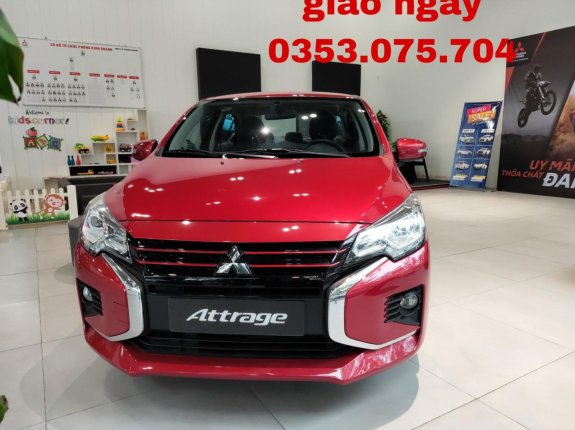 Mitsubishi Attrage CVT 2022 - Sedan 5 chỗ nhập khẩu, giá tốt nhất