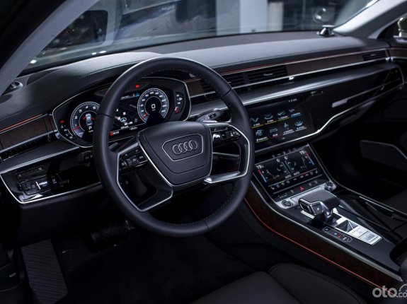Audi A8 L 55 TFSI Quattro 2022 - Siêu phẩm của năm, sang trọng với phối màu xanh rêu cực đẹp - Ưu đãi hấp dẫn