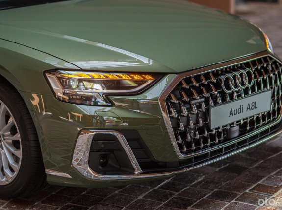Audi A8 L 55 TFSI Quattro 2022 - Siêu phẩm của năm, sang trọng với phối màu xanh rêu cực đẹp - Ưu đãi hấp dẫn